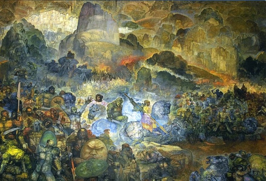 Raffaele De Rosa in mostra a Volterra